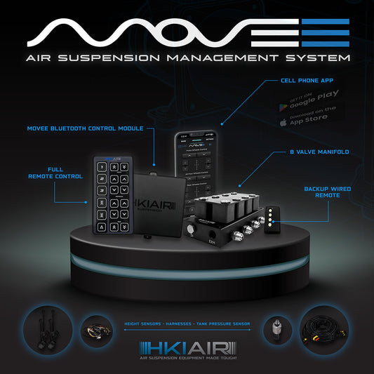 Move-e Bluetooth Air Suspension Management System - Full Set