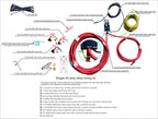 Single Air Compressor Harness - Easy Setup - HKI Air Suspension Worldwide