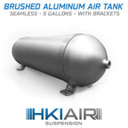 Air Suspension Kit With Dual 444C + Movee Full Air Suspension Management + Digital Gauge + Seamless Air tank & Filters