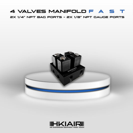 2 Corner Valve Manifold