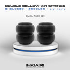 Dual Pack (2) Double Convoluted Air Bag 2600 - HKI Air Suspension Worldwide