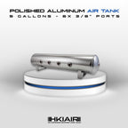 Air Suspension Kit With Dual 444C + Movee Full Air Suspension Management + Digital Gauge + Air tank & Filters