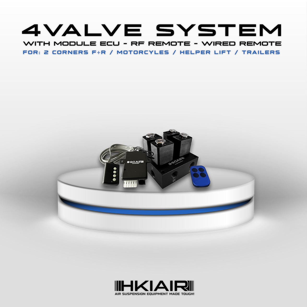 RF-4 + 2 Corner Valve Manifold - HKI Air Suspension Worldwide