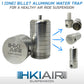 Raw Billet Aluminum Air Filter / Water Separator
