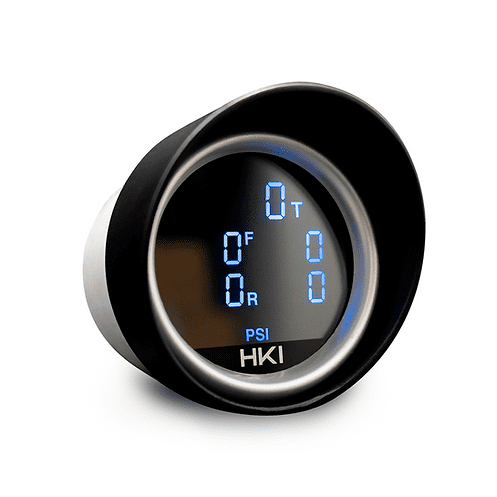 BT8T - Time Based Air Management + 4 Corner Valve Manifold + 5in1 Digital Air Pressure Gauge - HKI Air Suspension Worldwide