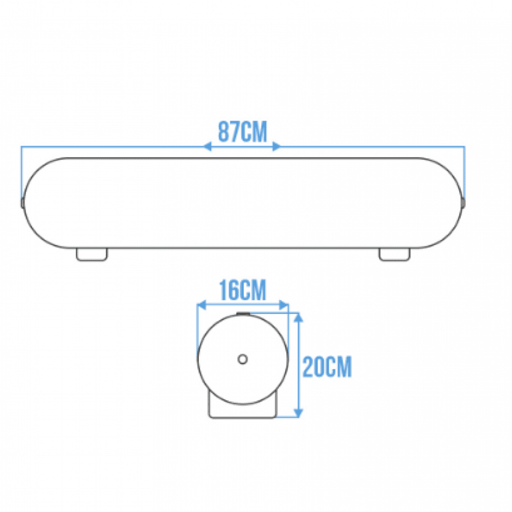 Seamless Aluminium Air Tank (5 Gallons)