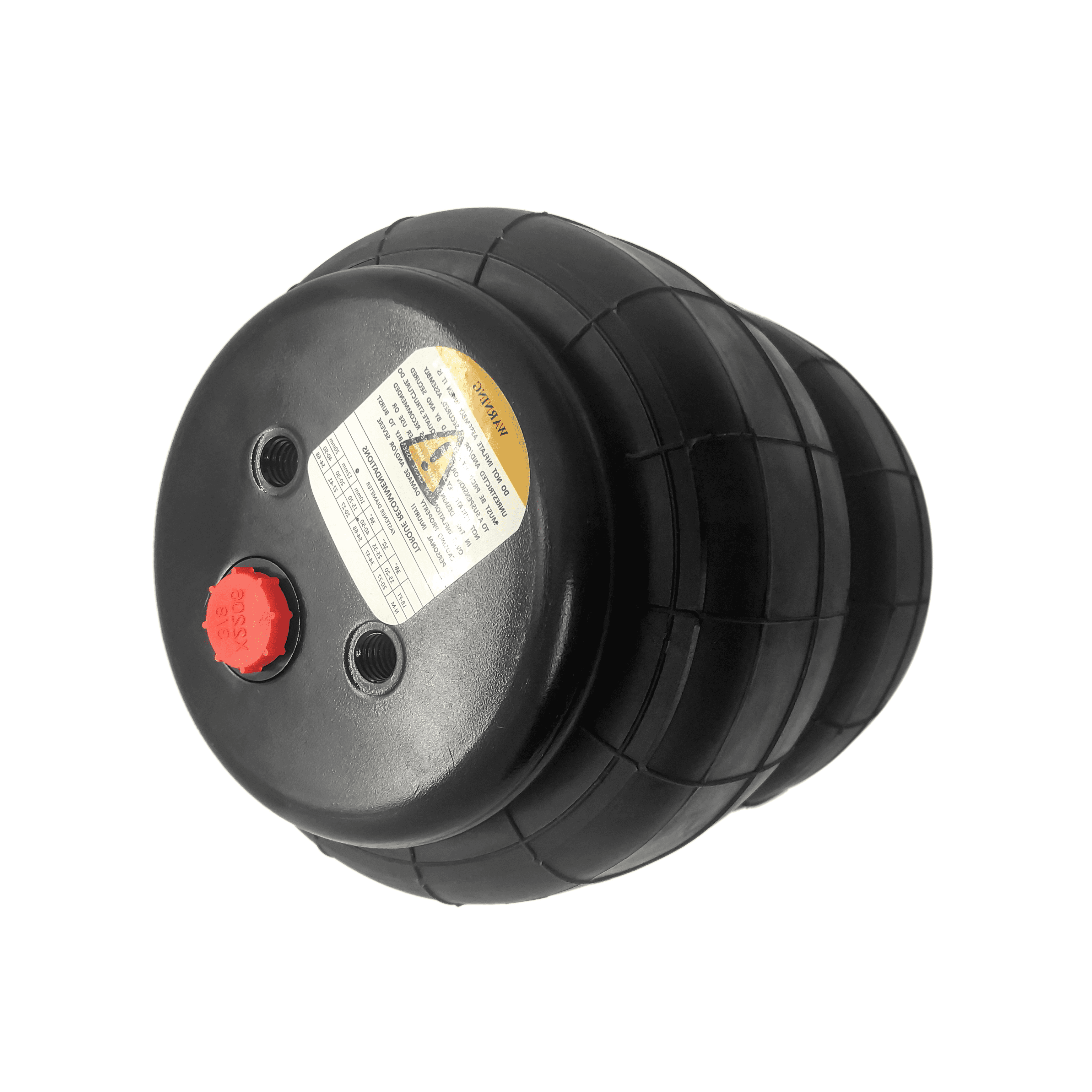 Single Double Convoluted Air Bag 2500lbs - 3/8" - HKI Air Suspension Worldwide