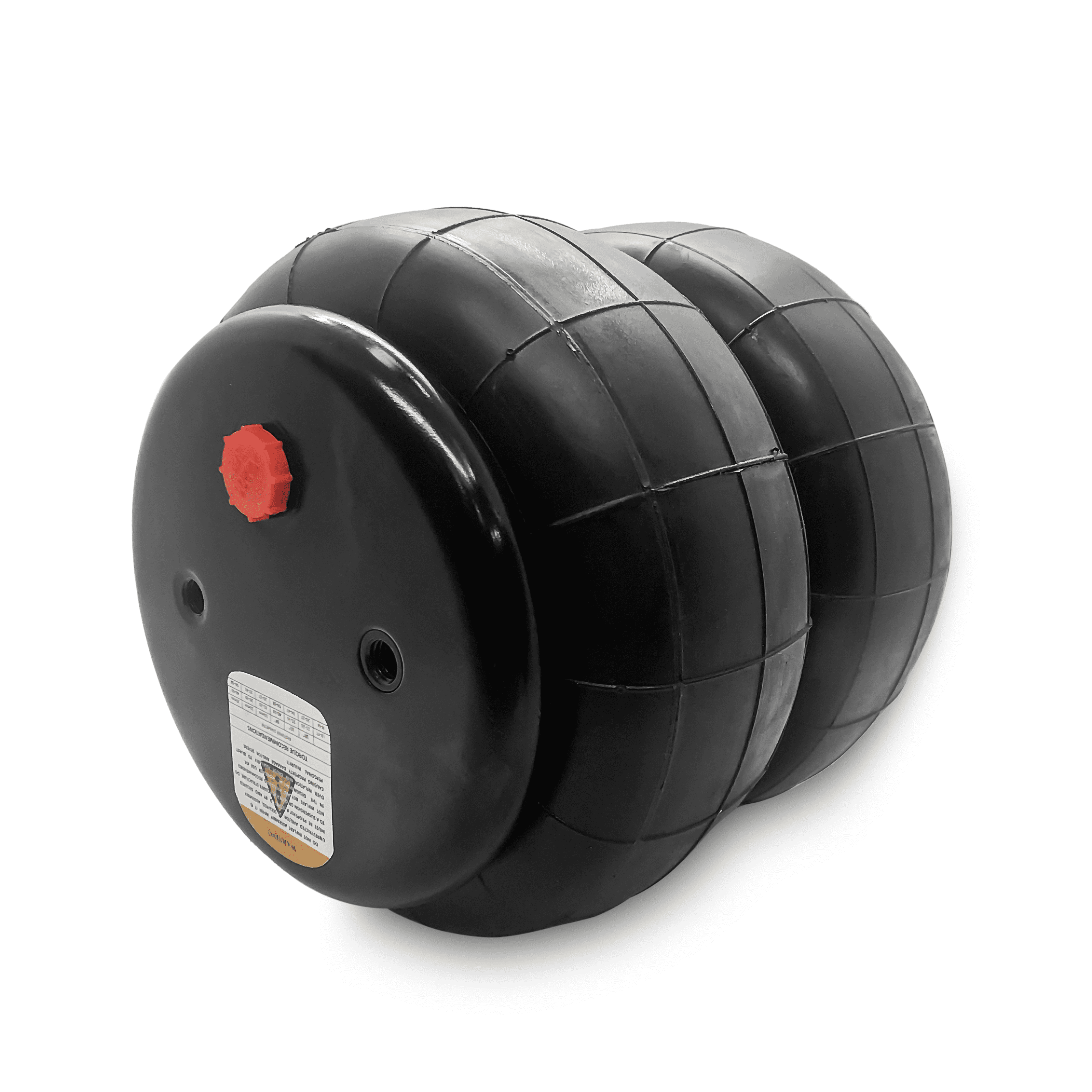 Single Double Convoluted Air Bag 2600lbs - 3/8" - HKI Air Suspension Worldwide