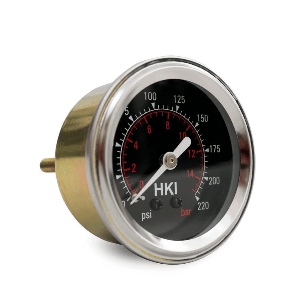 Single Needle Air Pressure Gauge - HKI Air Suspension Worldwide