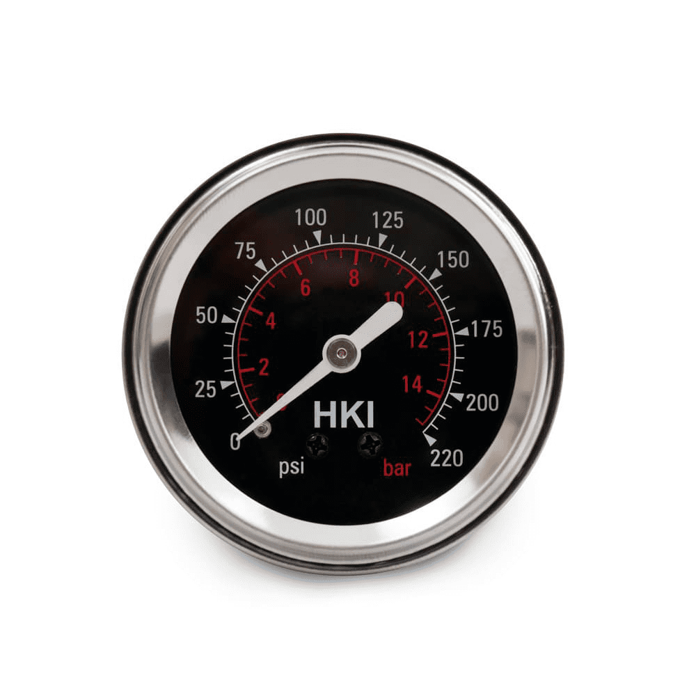 Single Needle Air Pressure Gauge - HKI Air Suspension Worldwide