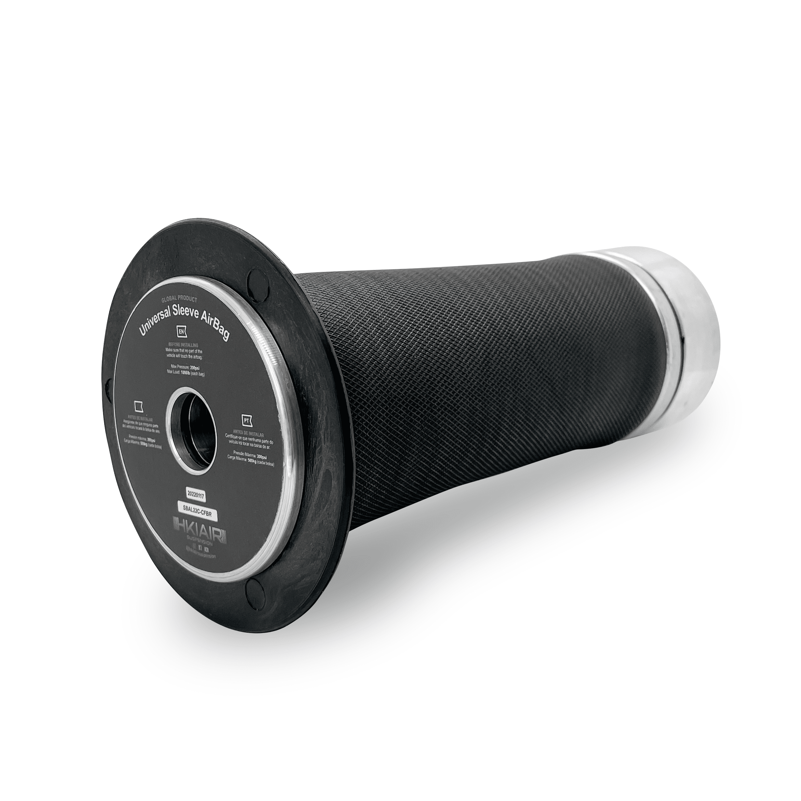 2x Universal Sleeve Air Bag - HKI Air Suspension Worldwide